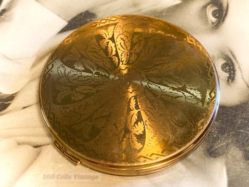 Vanity fair gold tone - gold, vintage