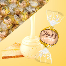 Lindt Lindor | CHEESECAKE White Chocolate Truffle Balls | USA Import