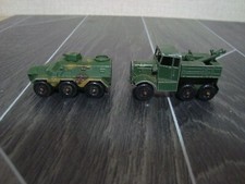 2 x Matchbox Army Vehicles (