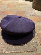 KANGOL BAKER BOYHAT RICH PURPLE. SIZE MEDIUM NEW