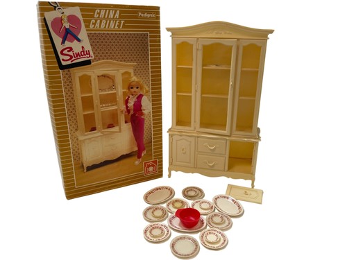 Sindy pedigree china cabinet - sindy,