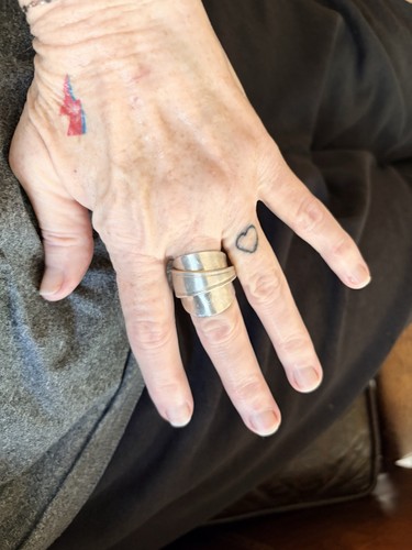 Saddle spoon ring - saddle,
