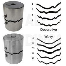 Ring Shaping Press Round Hoop Waves wavy Jewellery Dapping Doming tool (774)