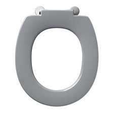 Armitage Shanks Contour 21 toilet seat + retaining buffers. Grey S4066LJ