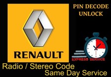 Renault Radio Code INSTANT