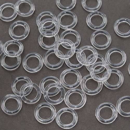 Roman blind curtain - rings,