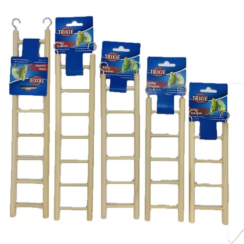 Wooden ladder bird - wooden,