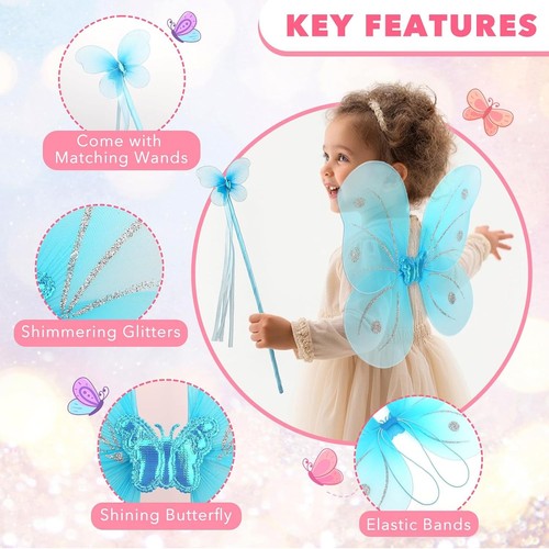 Kids butterfly wings cape - butterfly,