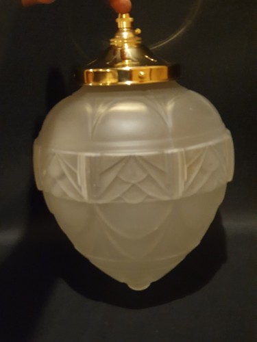 Antique art deco glass - art,