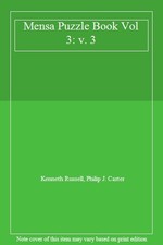 Mensa Puzzle Book Vol 3: v