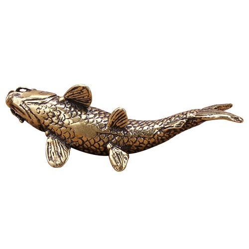 Copper koi ornament chinese - copper,