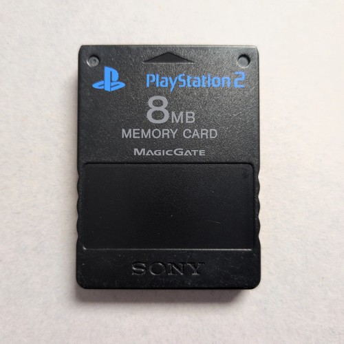 Ps2 memory card black - ps2,