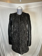 Zara Woman Bouclé Wool Alpaca