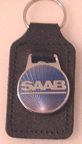 Saab enamel and leather - saab,