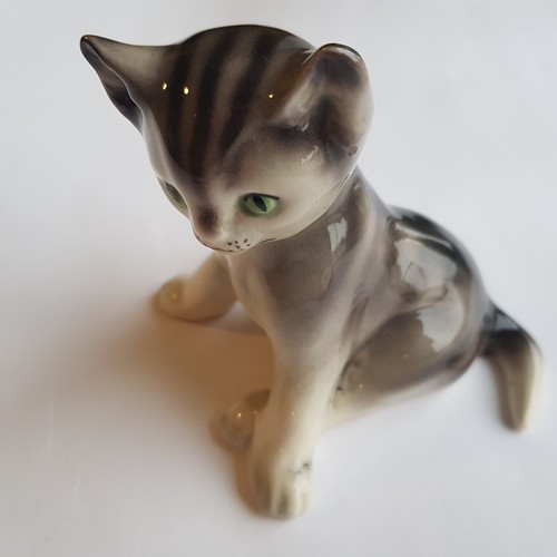 Kitten cat goebels ceramic - kitten,