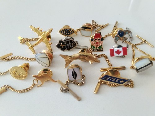 Vintage tie pins - tie,