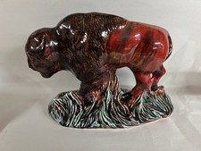 Anita Harris Bison - Gold Signed