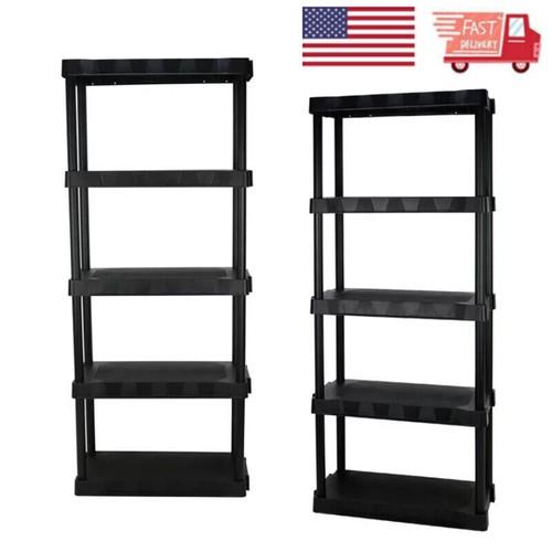 Shelf plastic garage - 5-shelf, shelves