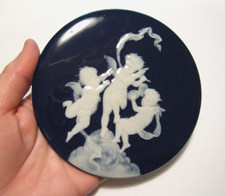 Vintage Limoges Cobalt Blue &