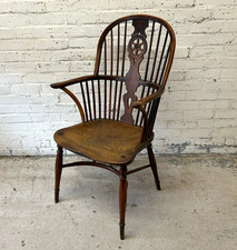 Antique Victorian Elm & Yew