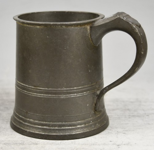 Fine antique pewter - fine, pint