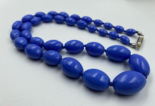 Old Vintage Blue Pressed Glass