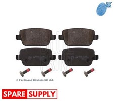 BRAKE PAD SET, DISC BRAKE BLUE