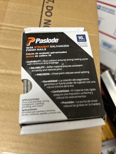 Paslode nailer straight finish - paslode,