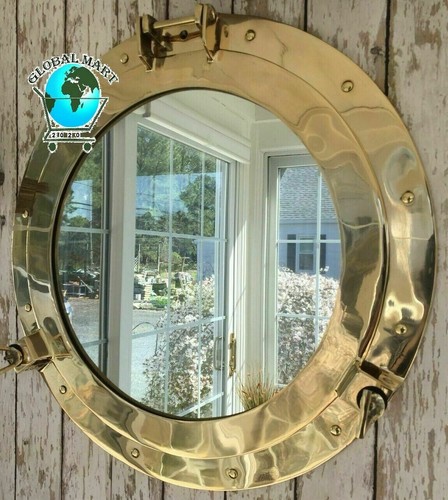Nautical brass porthole - 20",
