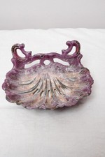 Vintage purple cast iron shell