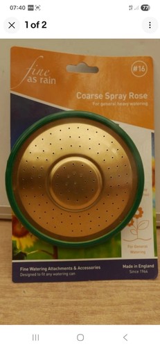 Watering can rose - can, attachment