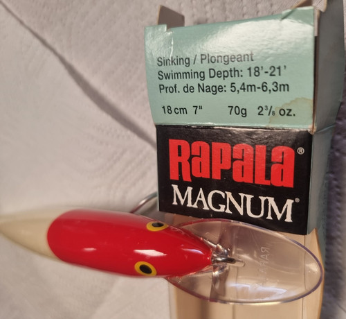 One rapala magnum - one,