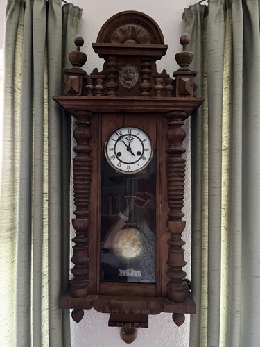 Antique wall clock - antique,