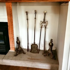 A Good Quality Vintage Brass