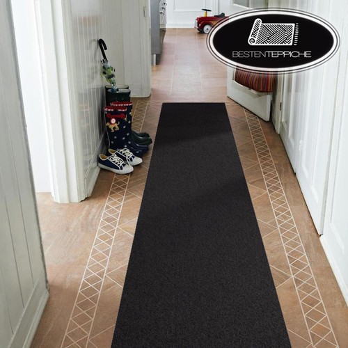 Modern runner black carpet - modern,
