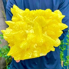 3.4LB Minerals ** LARGE NATIVE SULPHUR OnMATRIX Sicily- FREE