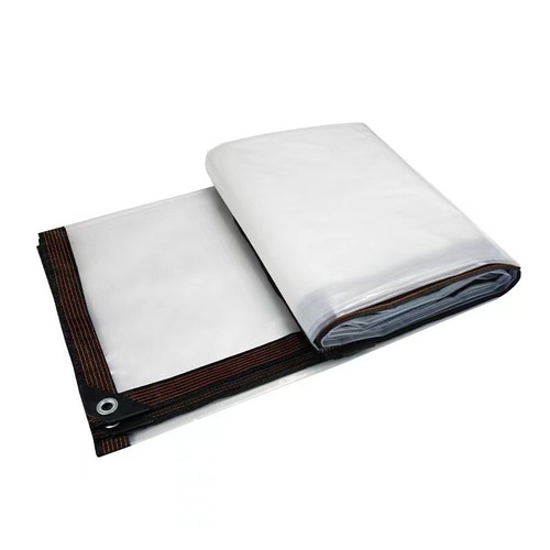 100gsm clear tarpaulin heavy - 100gsm,