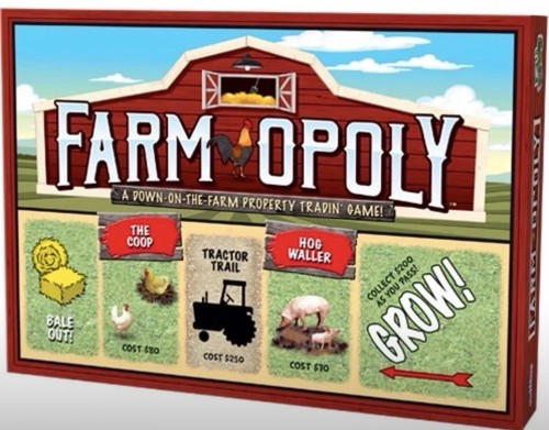 Farm opoly board game - farm-opoly,