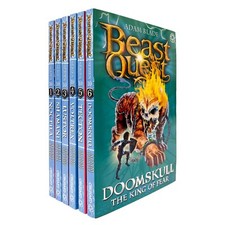 Beast Quest Series 10 - 6 Books Collection Set: Master of the Beasts (55-60)