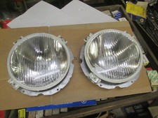 DAF 2800 3300  HEADLIGHTS MAIN BEAM INNER HELLA COMPLETE LAMPS  NOS PAIR