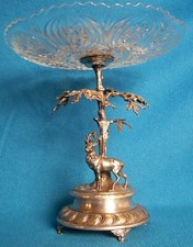 Wmf centrepiece deer - deer, tree