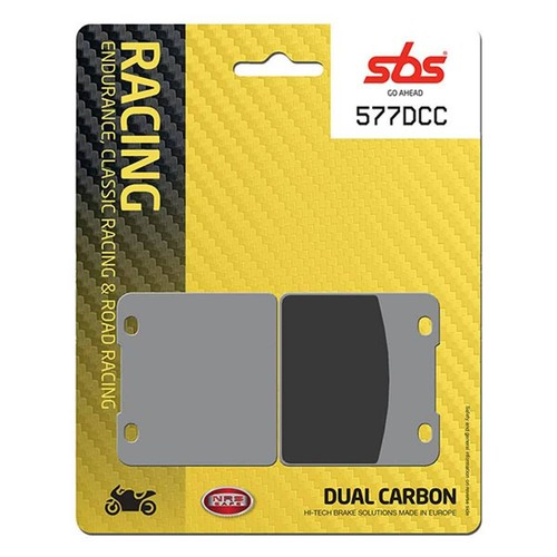 Pair brake pads sbs - brake, dcc
