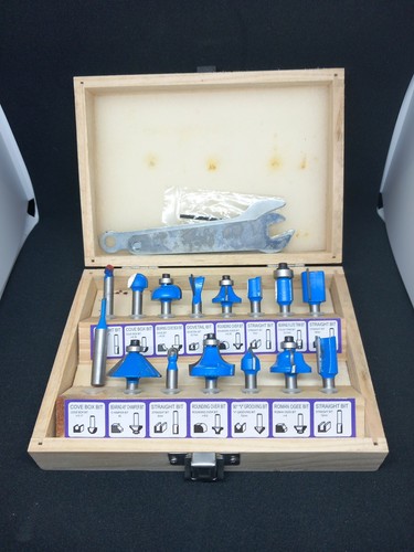 Piece woodworking router - 15-piece,