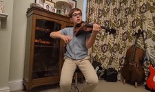 French Violin 4/4 Full Size Antique Very Grand Looking Instrument