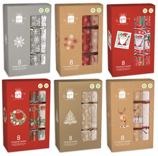 Christmas Crackers Set 8 x