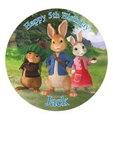 Peter Rabbit Personalized Cake