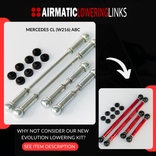 Mercedes cl63 lowering links - lowering,