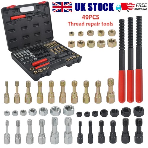 49pc thread repair chaser kit - 49pc,