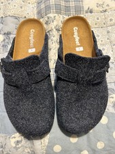 Cosyfeet Slippers Becky Navy Marl Size 8 BNWT Extra Wide Fit