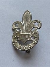 Scout Metal Badge. Hat Badge. 